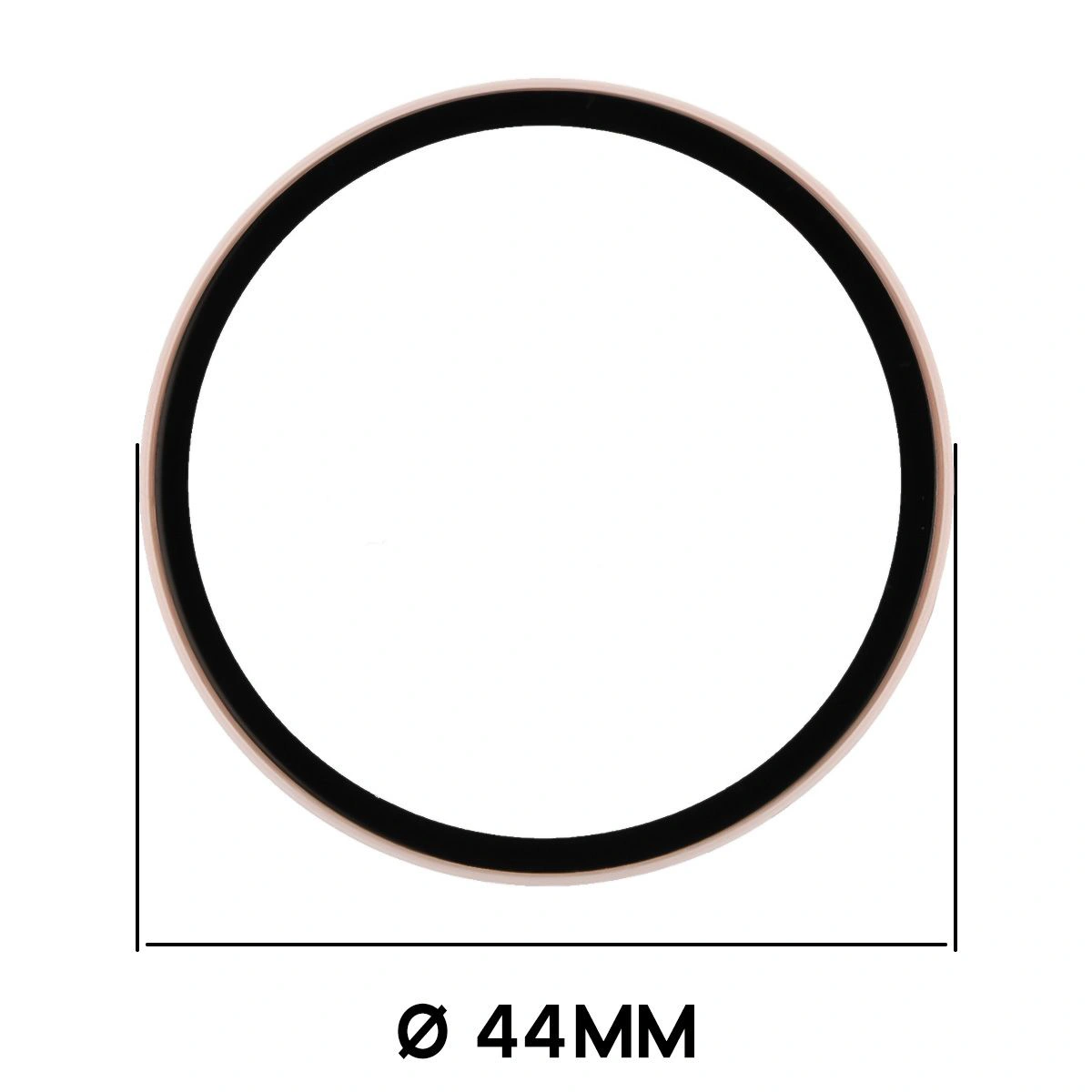 Wymiary etui Bizon Case Watch Adamo do Xiaomi Watch S4 41 mm